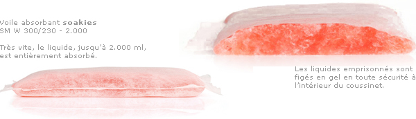 Voile absorbant soakies